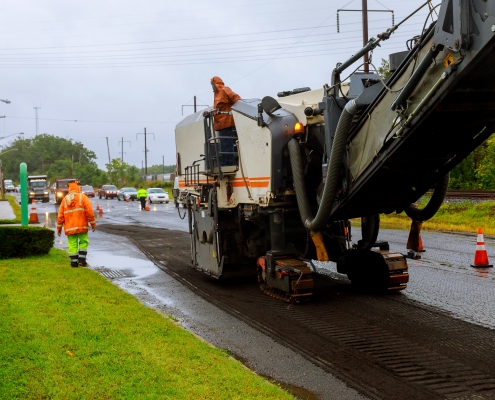 road installation in Preston