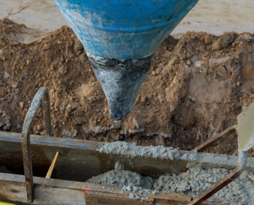 concrete laying in Preston